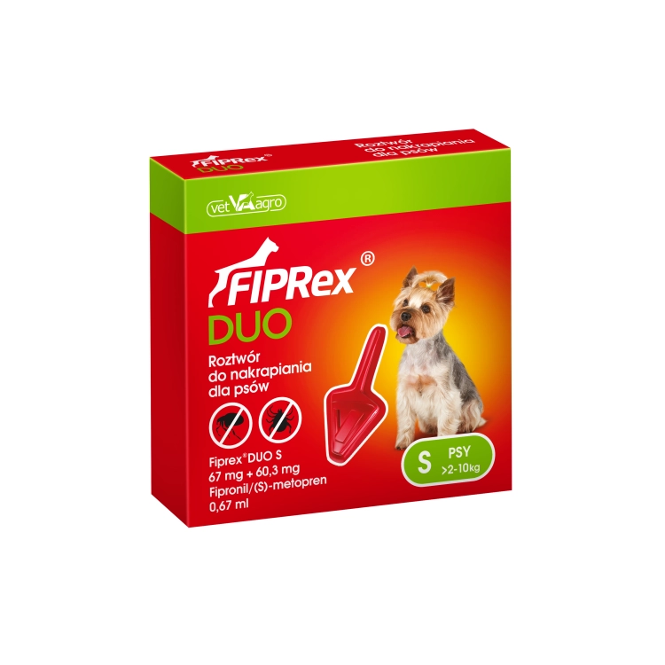 Fiprex Duo Dla Psa S 2-10kg Ampułka