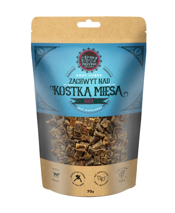 Zachwyt Nad Kostką Mięsa Z Kozy 70g