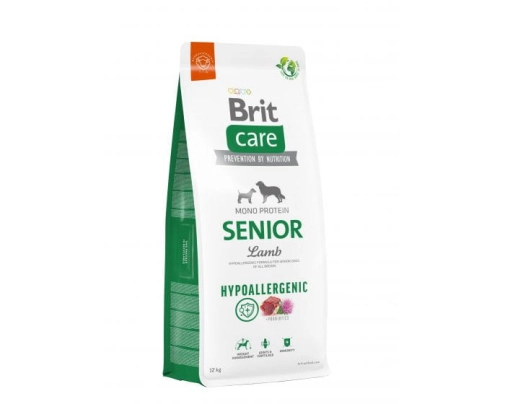 Brit Care Hypoallergenic Senior All Breed Lamb 12kg