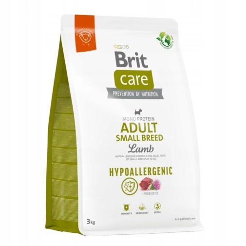 Brit Care Hypoallergenic Small Breed Lamb 3kg