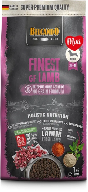 Belcando Adult Finest Grain Free Jagnięcina 1kg