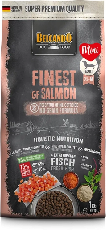 Belcando Adult Finest Grain Free Łosoś 1kg