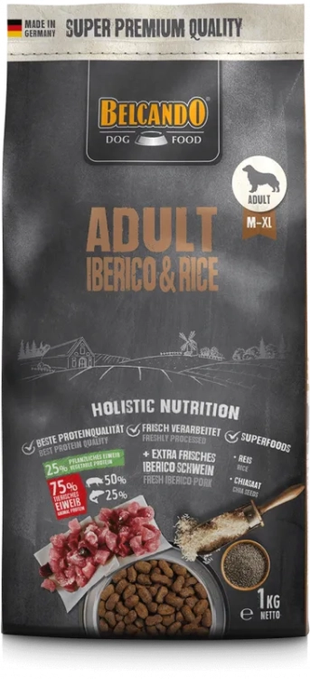 Belcando Adult Wieprzowina Iberico & Rice 1kg