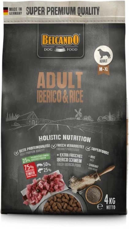 Belcando Adult Wieprzowina Iberico & Rice 4kg