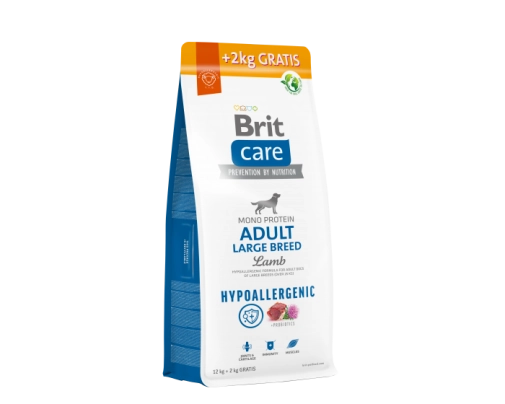 Brit Care Hypoallergenic Large Lamb 12kg+2kg