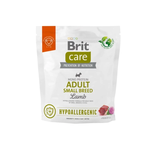 Brit Care Hypoallergenic Small Breed Lamb 1kg