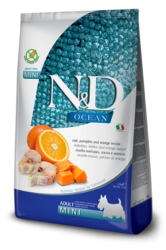 N&D Ocean Cod Pumpkin Orange Mini Dog 800g