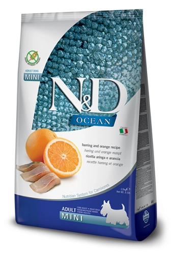 N&D Ocean Herring Orange Adult Mini Dog 2,5kg