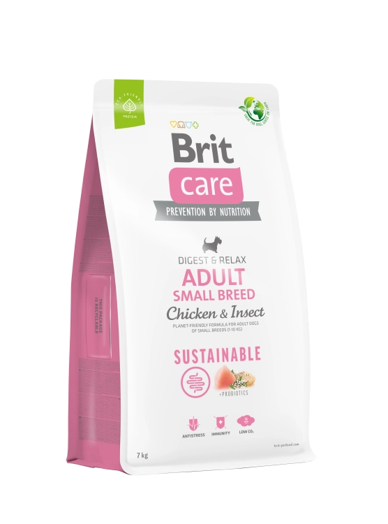 Brit Care Dog Sustainable Adult Small Chicken&Insect 7kg