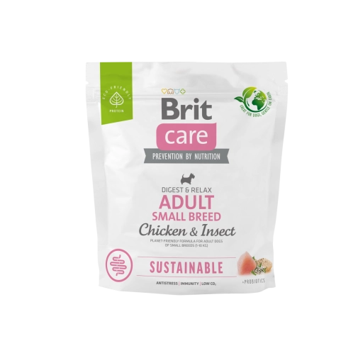 Brit Care Dog Sustainable Adult Small Chicken&Insect 1kg