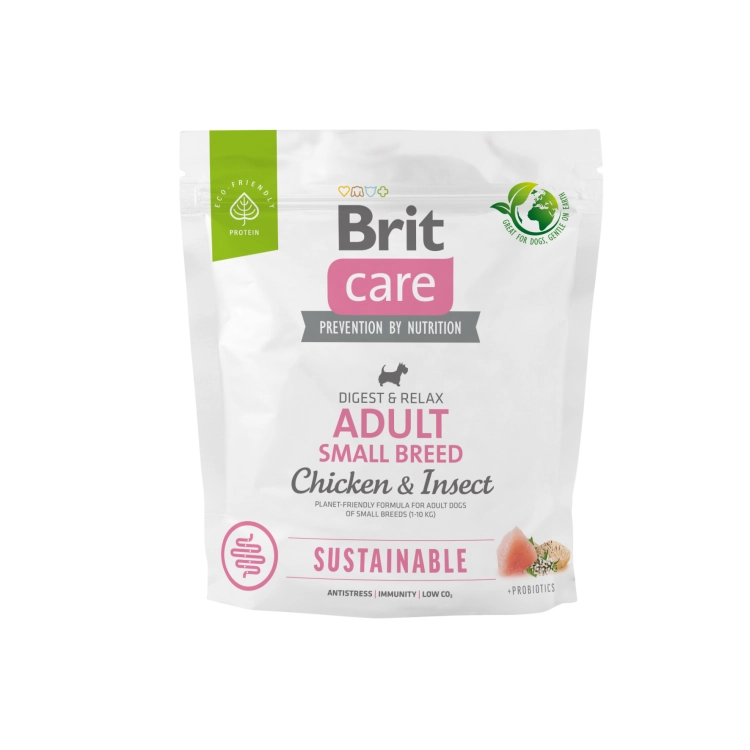 Brit Care Dog Sustainable Adult Small Chicken&Insect 1kg