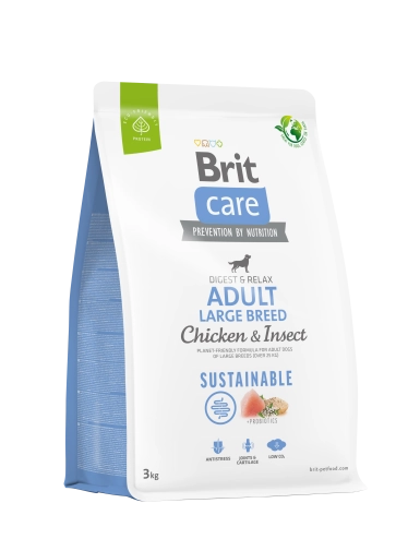 Brit Care Dog Sustainable Adult Large Chicken&Insect 3kg