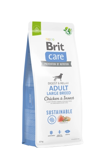 \Brit Care Dog Sustainable Adult Large Chicken&Insect 12kg