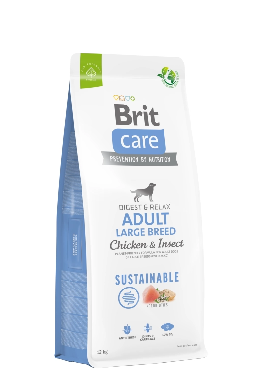 \Brit Care Dog Sustainable Adult Large Chicken&Insect 12kg