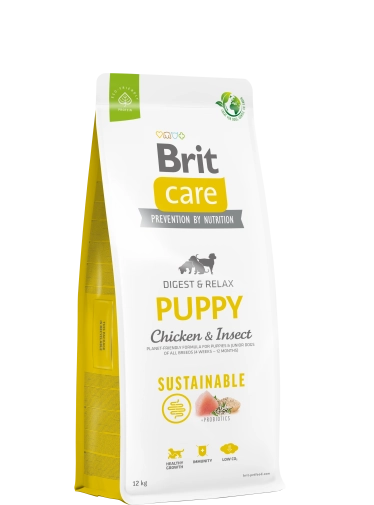 Brit Care Dog Sustainable Puppy Chicken&Insect 12kg