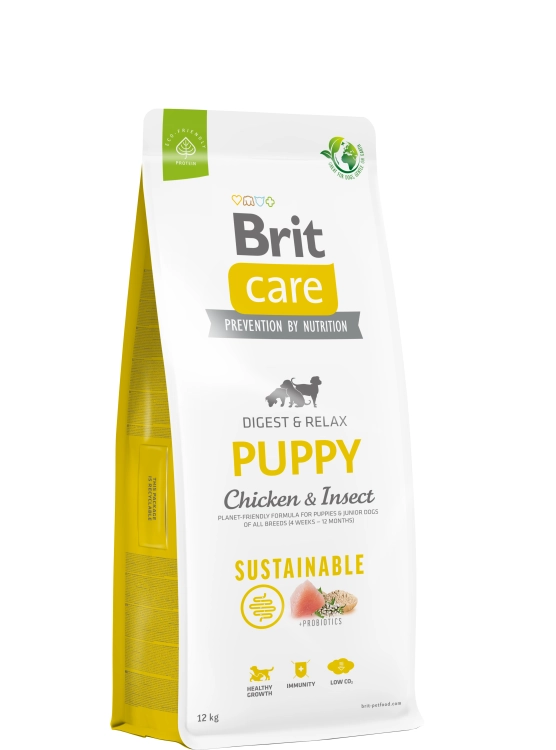 Brit Care Dog Sustainable Puppy Chicken&Insect 12kg