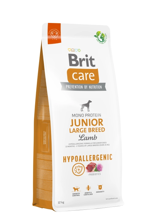 Brit Care Dog Hypoallergenic Junior Large Lamb 12kg