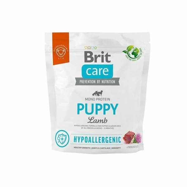 Brit Care Dog Hypoallergenic Puppy Lamb 1kg