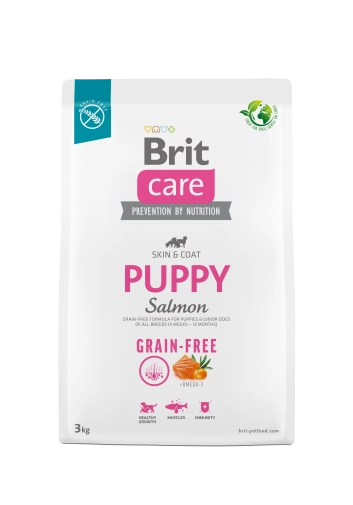 Brit Care Dog Grain Free Puppy Salmon 3kg