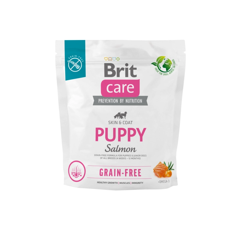 Brit Care Dog Grain Free Puppy Salmon 1kg