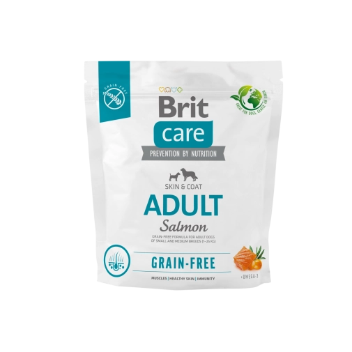 Brit Care Dog Grain Free Adult Salmon 1kg