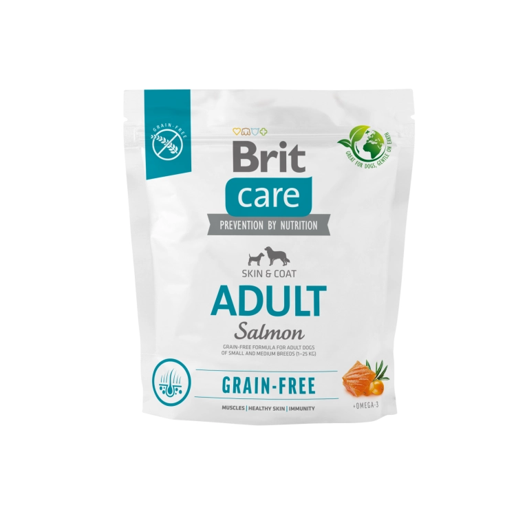 Brit Care Dog Grain Free Adult Salmon 1kg