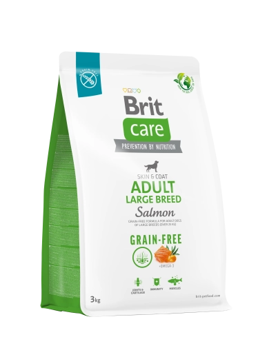 Brit Care Dog Grain Free Adult Large Salmon 3kg