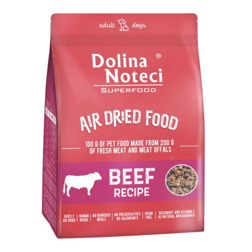 Dolina Noteci Suszona Karma Danie Z Wołowiny 1kg