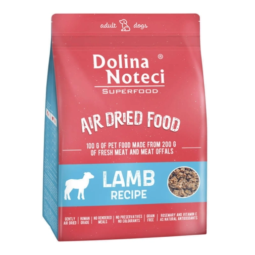 Dolina Noteci Suszona Karma Danie Z Jagnięciny 1kg