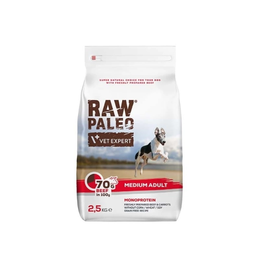 Raw Paleo Adult Medium Wołowina 2,5kg