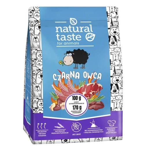 Natural Taste Dla Psa Suszona Karma Z Jagnięciny 1kg