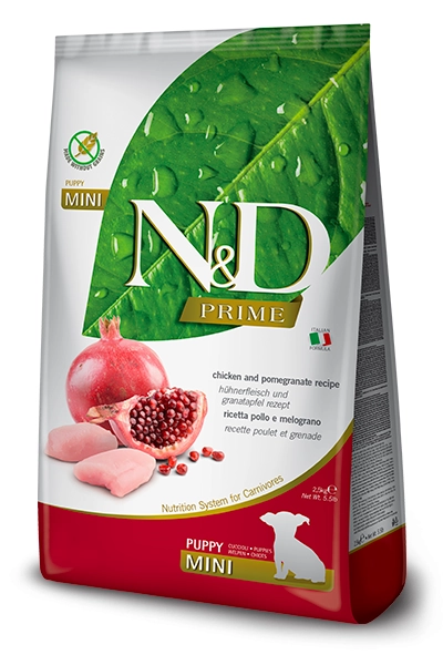 N&D Prime Dog Chicken Pomegranate Puppy Mini 800g