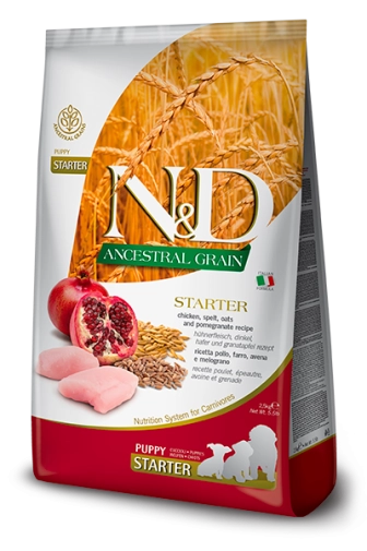 N&D Low Grain Chicken With Pomegranate Starter Puppy 800g