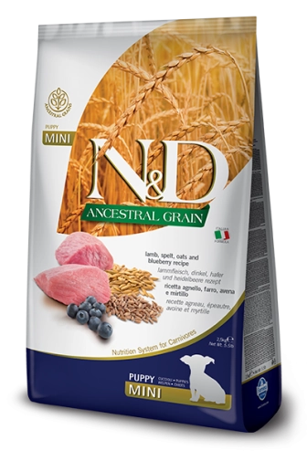 N&D Low Grain Lamb With Blueberry Mini Puppy 800g