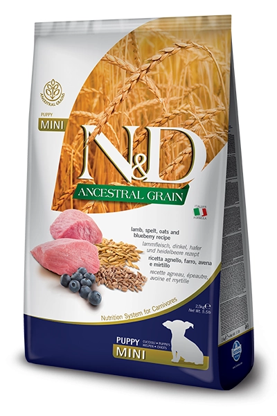 N&D Low Grain Lamb With Blueberry Mini Puppy 800g