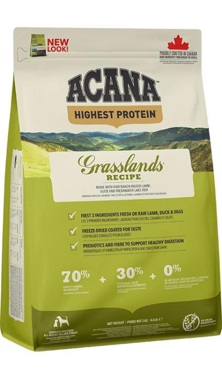 Karma Dla Psa Acana Regionals Dog Grasslands 2kg