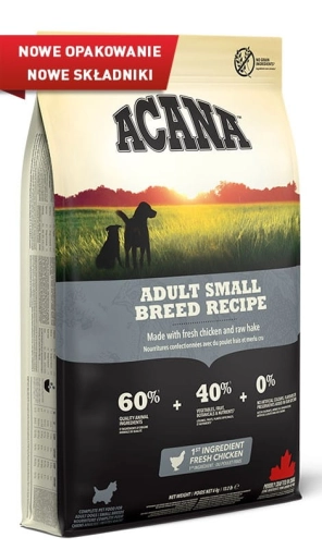 Karma Dla Psa Acana Heritage Adult Small Breed 6kg