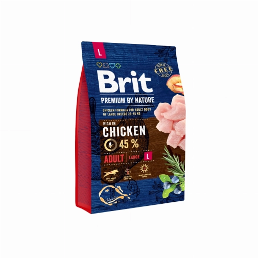 Karma Dla Psa Brit Premium by Nature Adult Large 3kg