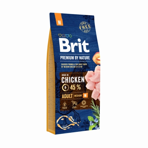 Karma Dla Psa Brit Premium by Nature Adult Medium 8kg