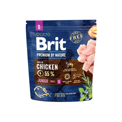 Karma Dla Psa Brit Premium by Nature Junior Small 3kg