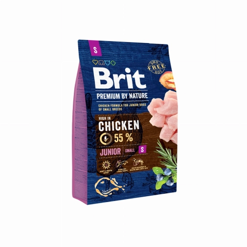 Karma Dla Psa Brit Premium by Nature Junior Small 8kg