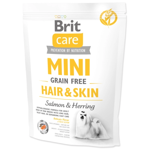Karma Dla Psa Brit Care Grain Free Mini Hair Skin Salmon 400g