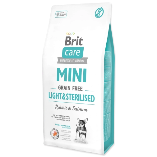 Karma Dla Psa Brit Care Grain Free Mini Light  Sterilised 2kg