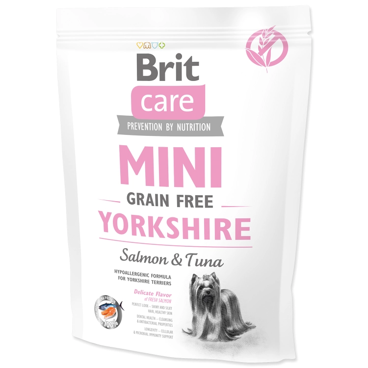 Karma Dla Psa Brit Care Grain Free Mini Yorkshire Salmon 400g