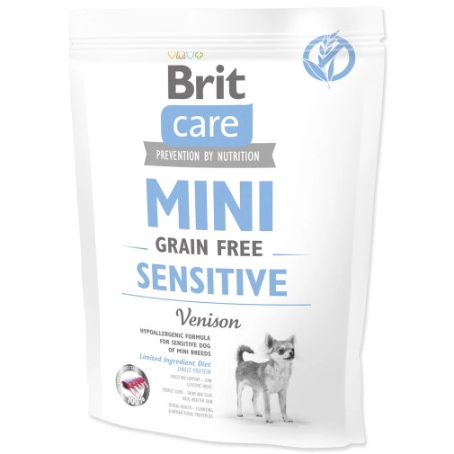 Karma Dla Psa Brit Care Grain Free Mini Sensitive Dziczyzna 400g