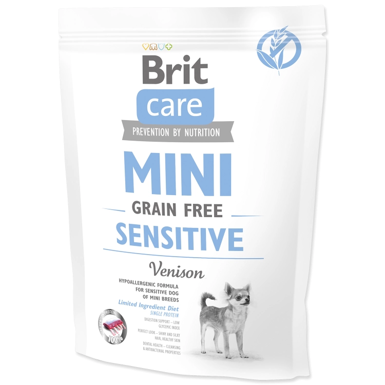 Karma Dla Psa Brit Care Grain Free Mini Sensitive Dziczyzna 400g