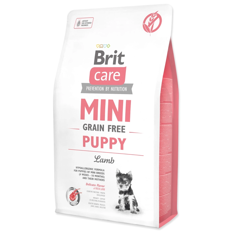 Karma Dla Psa Brit Care Grain Free Mini Puppy Lamb 2kg
