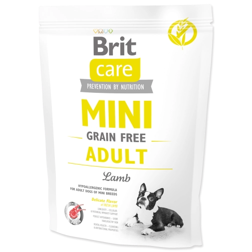 Karma Dla Psa Brit Care Grain Free Mini Adult Lamb 400g