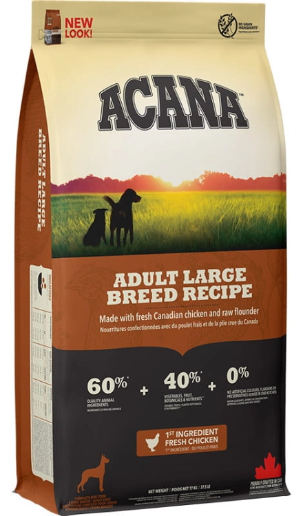 Karma Dla Psa Acana Heritage Adult Large Breed 17kg
