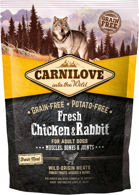 Karma dla psa Carnilove Kurczak Z Królikiem 1,5kg